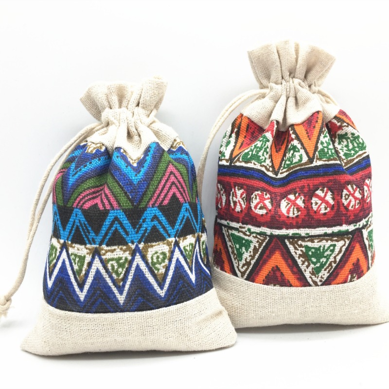 Women Bags Max - Etnische Stijl Tas met Trekkoord Sieraden