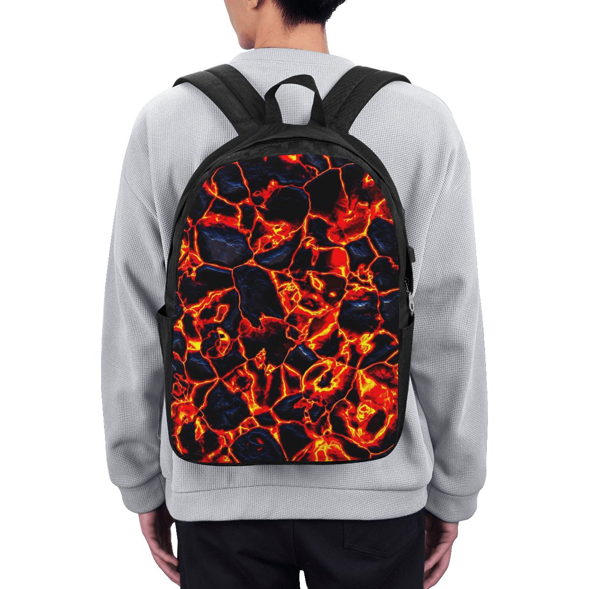 Women Bags For Women - Magma Volcano Lava Fire Rugzak Reisnotebooktas