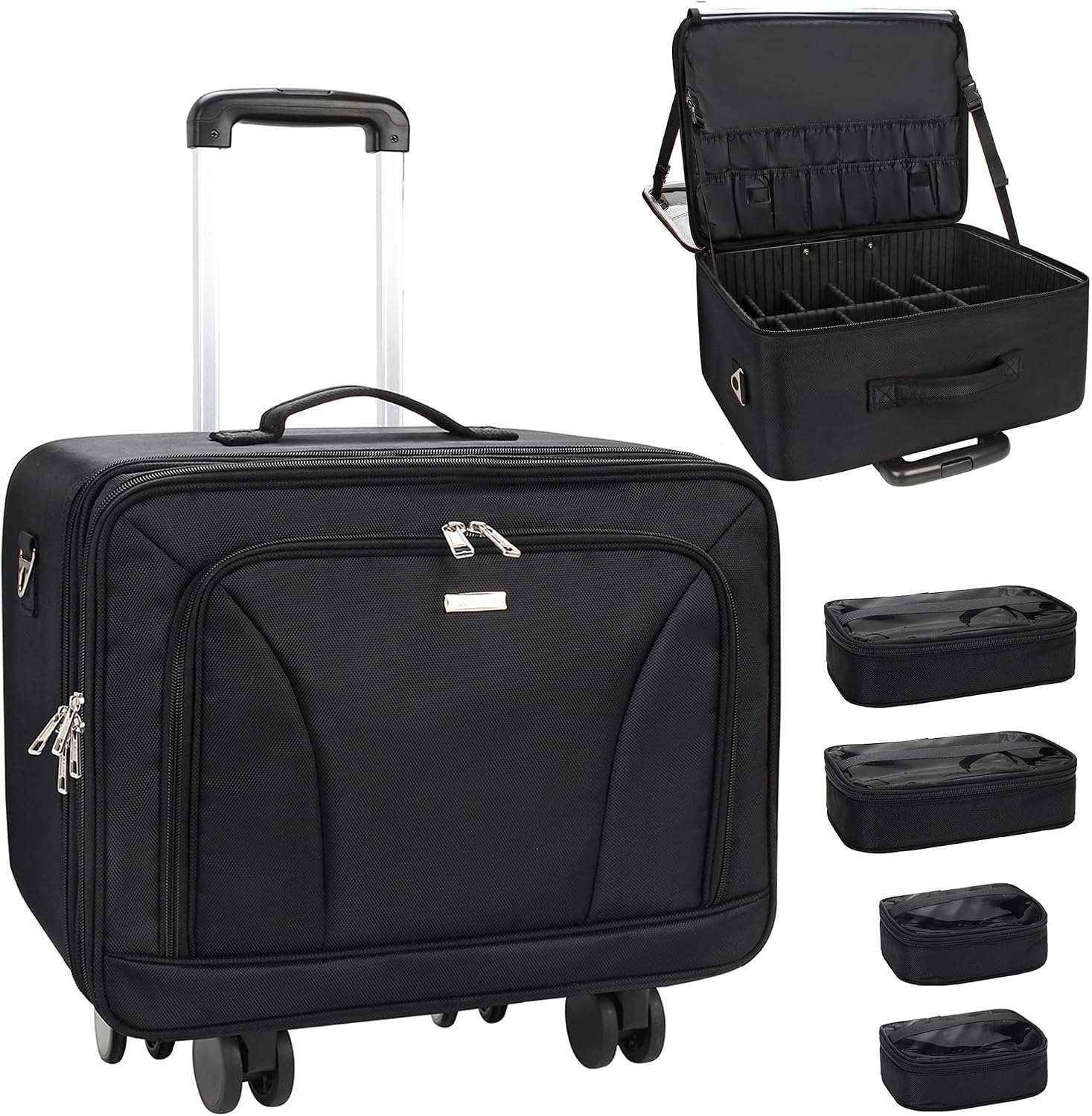 Women Bags For Women - Extra grote rollende make-up koffer met
