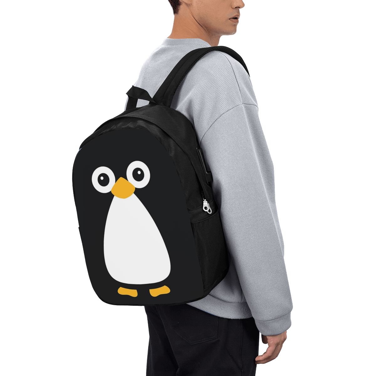 Women Bags For Women - Leuke Vector Penguin-rugzak Reisnotebooktas Computer Student