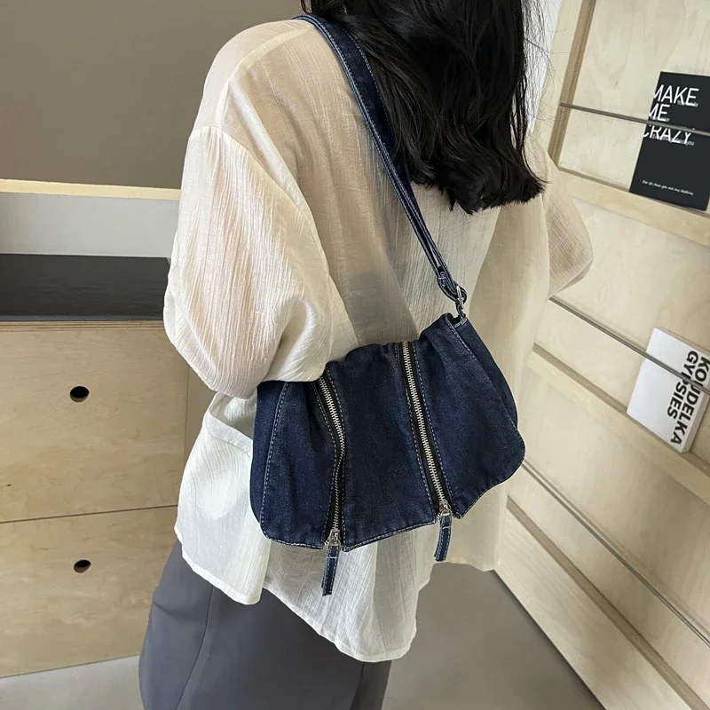 Stevige denim veelzijdige scho - Women'S Bags New Look recensie en prijs