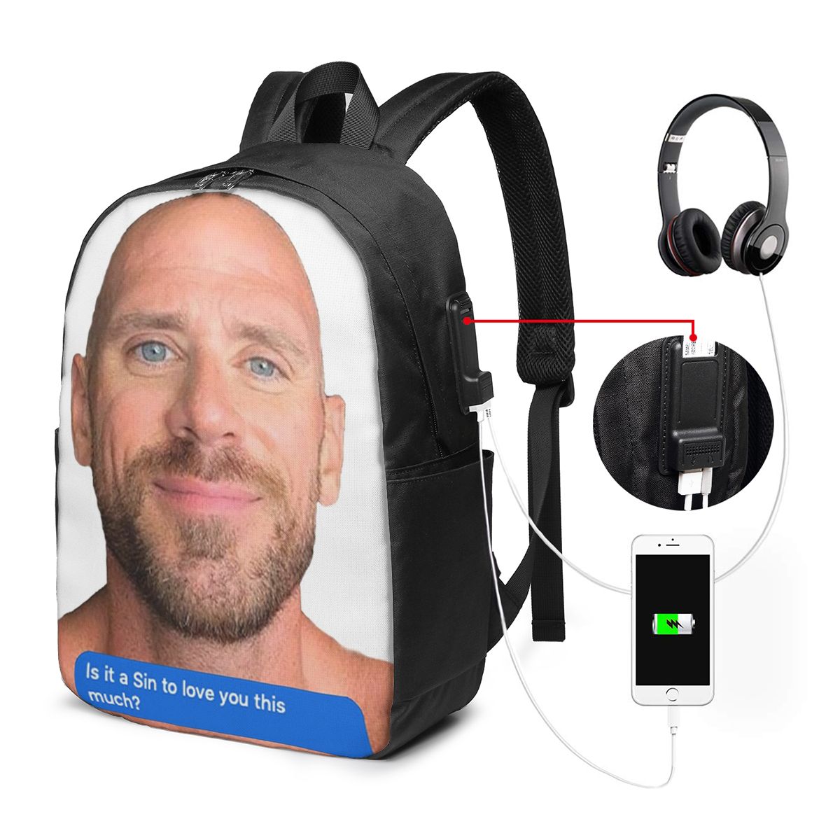 Johnny Sins Flirty Text Bubble - Women Bags For Women recensie en prijs