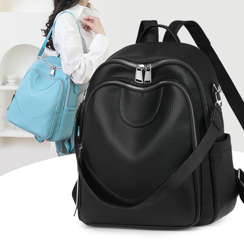 Mode lederen damesrugzak met g - Women Bags Ru recensie en prijs