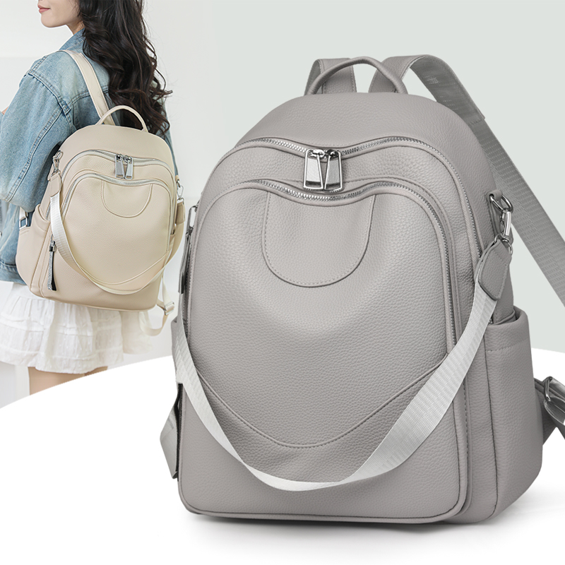 Mode lederen damesrugzak met g - Women Bags Ru recensie en prijs
