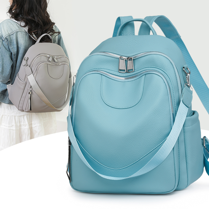 Mode lederen damesrugzak met g - Women Bags Ru recensie en prijs