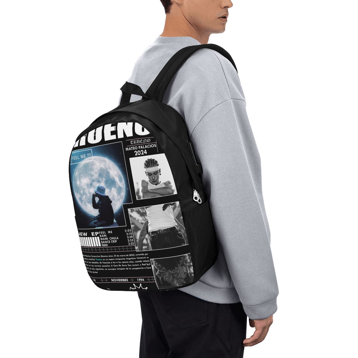 Grappige Trueno Hip Hop Rapper - Women Bags College recensie en prijs