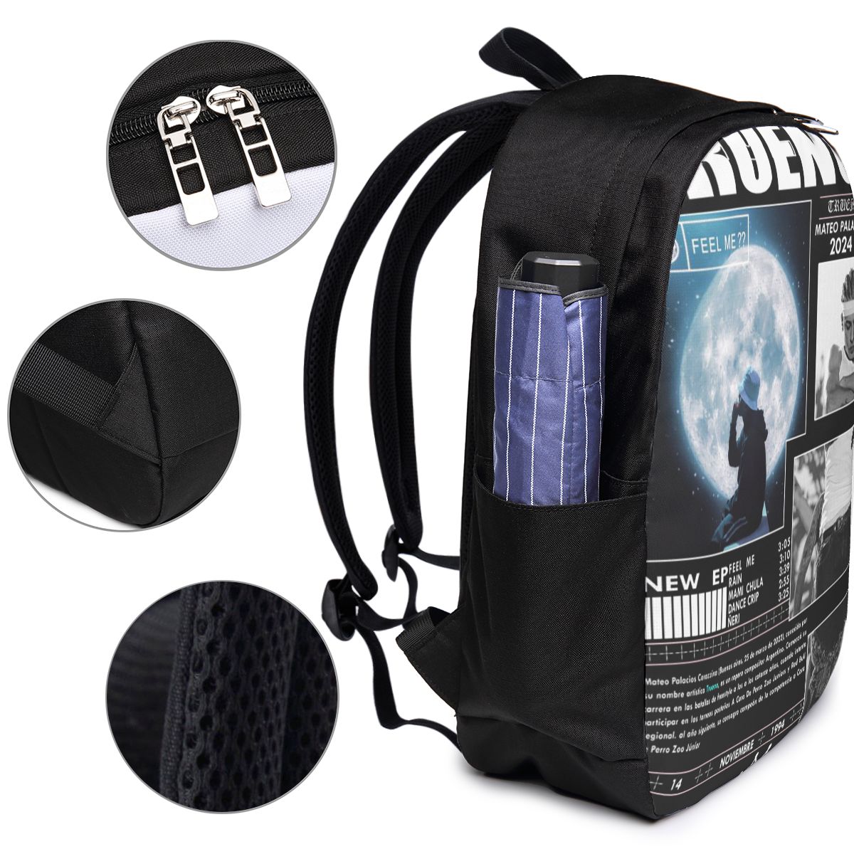 Grappige Trueno Hip Hop Rapper - Women Bags College recensie en prijs