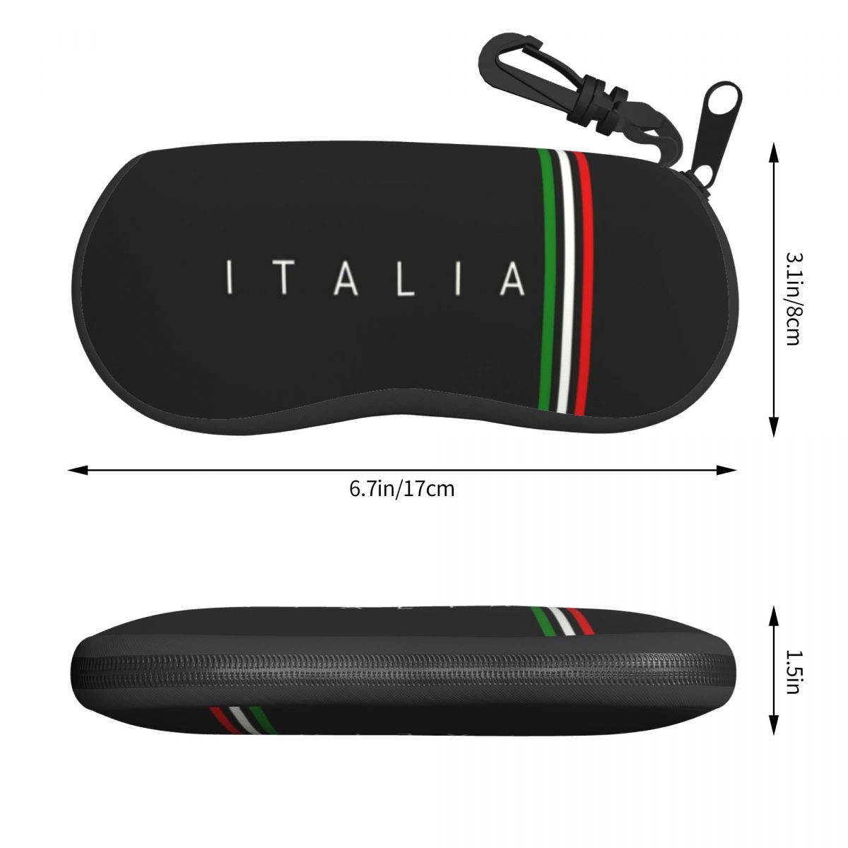 Italië Vlag Brillenbril Case M - Women Bags In Qatar recensie en prijs