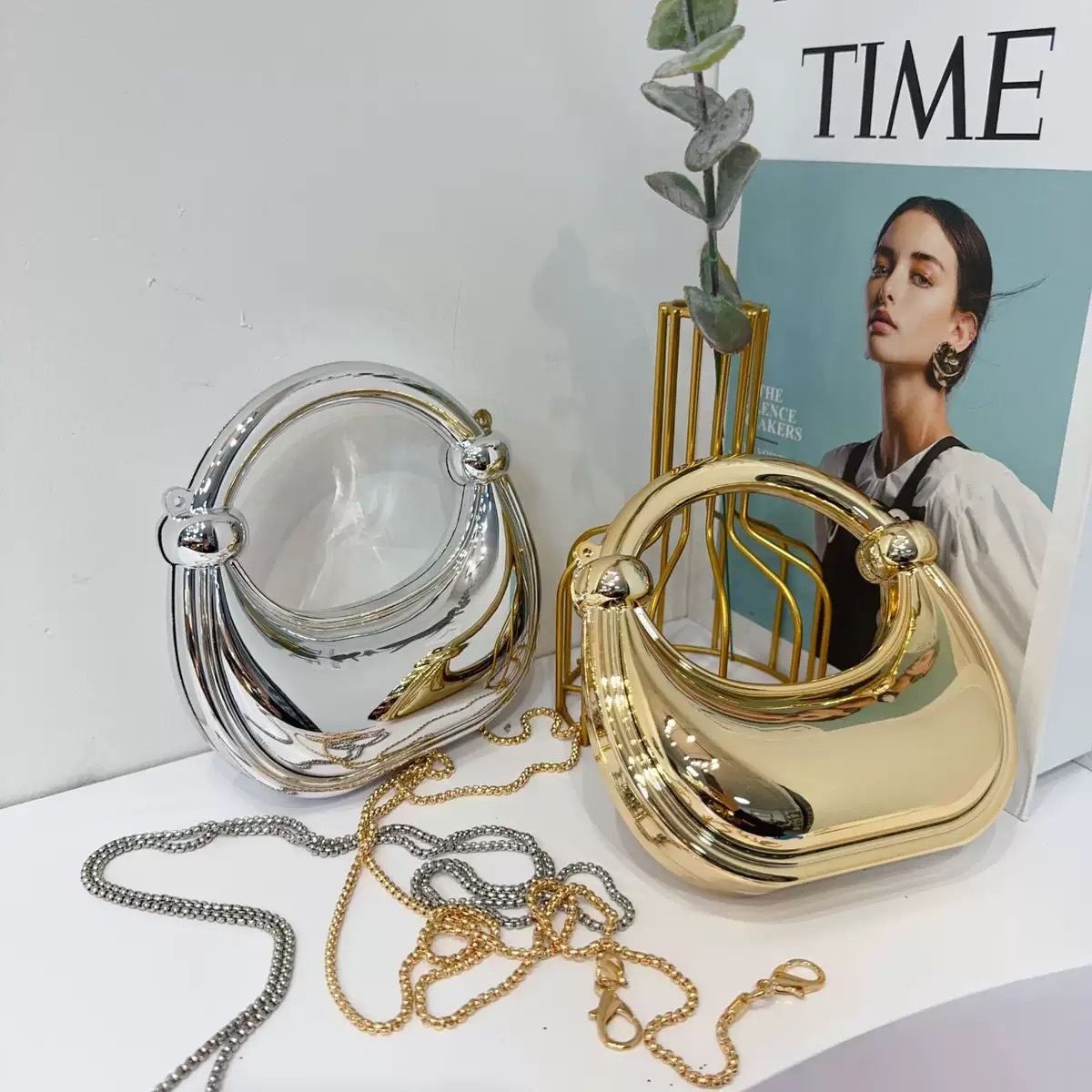 Mini gouden avondtasje portemo - Women Bags Max recensie en prijs