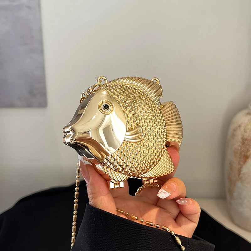 Schattige kleine visvorm metal - Women Bags Max recensie en prijs