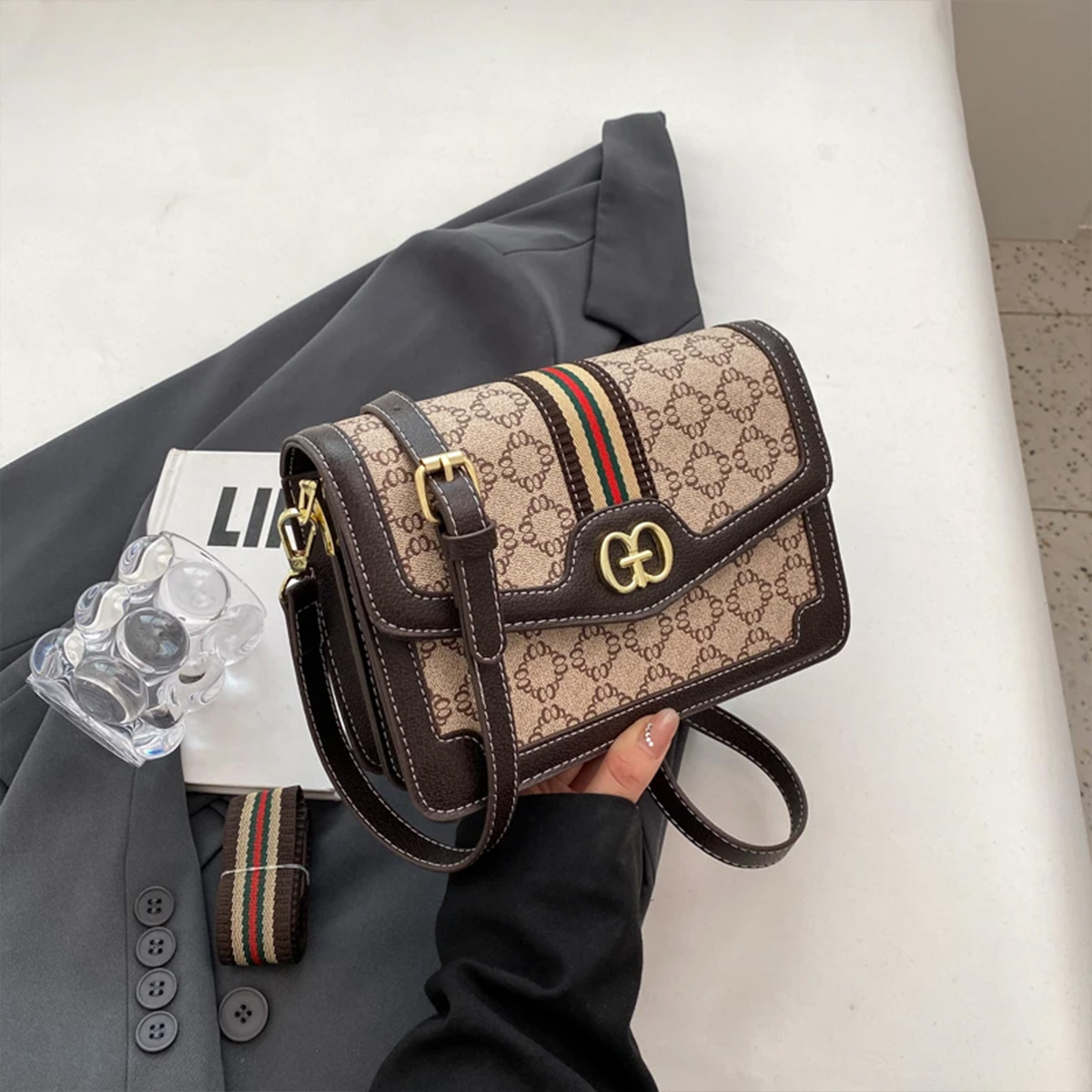 Modeklassieker dames schoudert - Women Bags Logo recensie en prijs